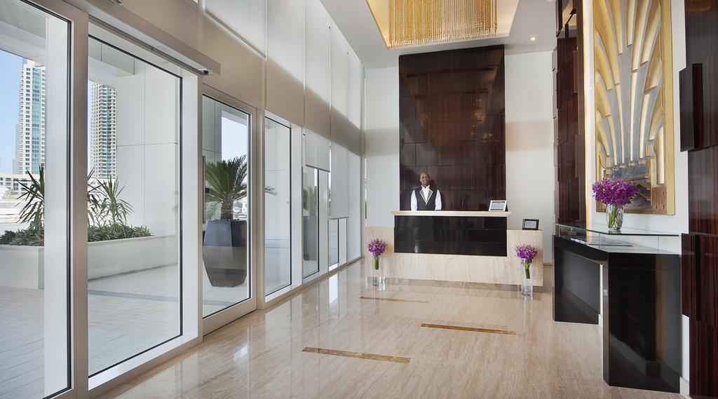 Damac Maison Canal Views Dubai Ngoại thất bức ảnh The lobby of the hotel